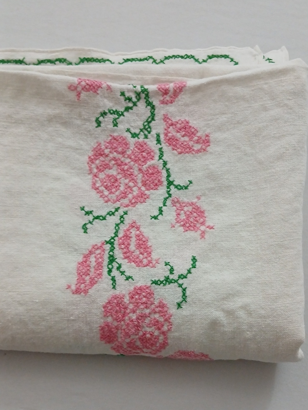 Antique Handmade Tablecloth